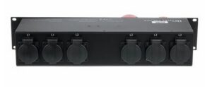 Distribuidor de corriente de 32A. 2u. 6xSCH. MT